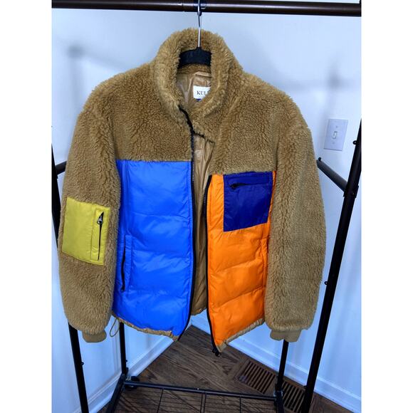 Kule Krispie Sherpa Puffer Jacket size M medium - Picture 3 of 7